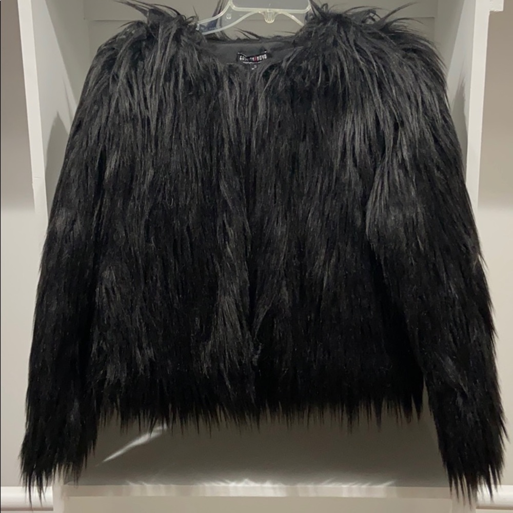Black Fur Coat